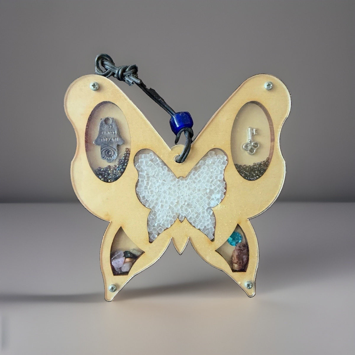 Blessing for the Home Butterfly shaped wall hanging Hanging